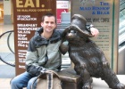 IMG 4432  Me & Paddington Bear at Paddington Railway Station.